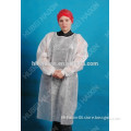 different size nonwoven disposable isolation gown